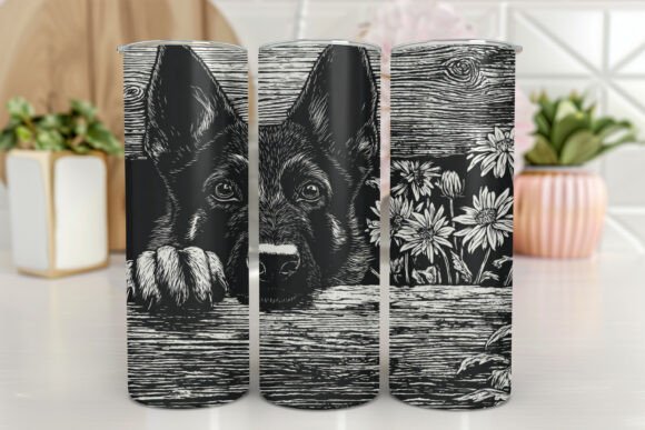German Shepherd American 20oz Tumbler