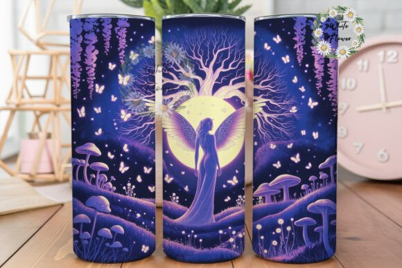 Mystical Fairy Forest 20oz Tumbler Wrap