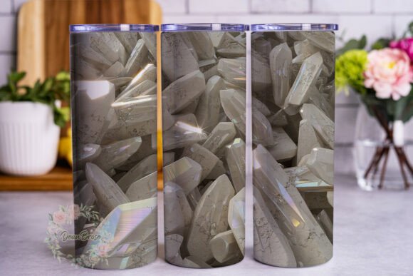 Sparkling Crystal Gemstone Tumbler Wrap